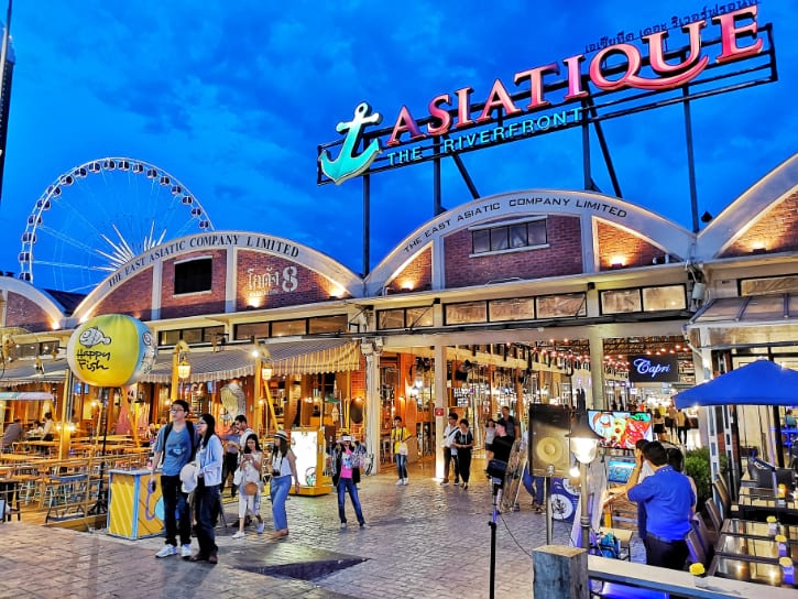 Pusat Belanja Asiatique The Riverfront: Tempat Belanja dan Hiburan di Bangkok