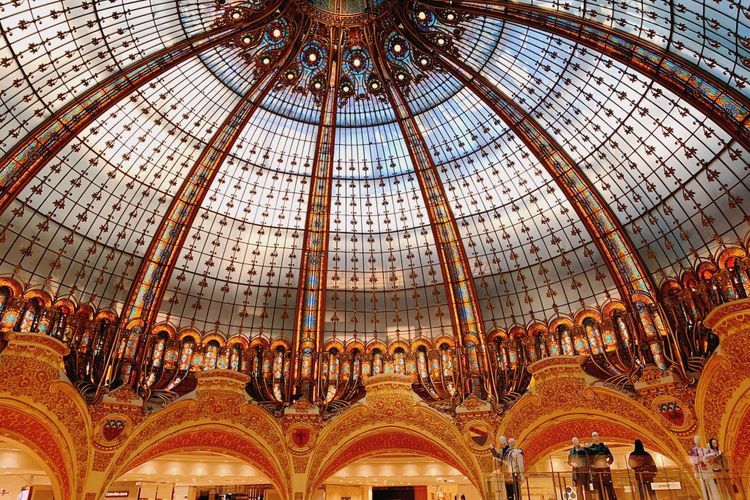 Pusat Belanja Galeries Lafayette Haussmann: Surga Belanja di Paris