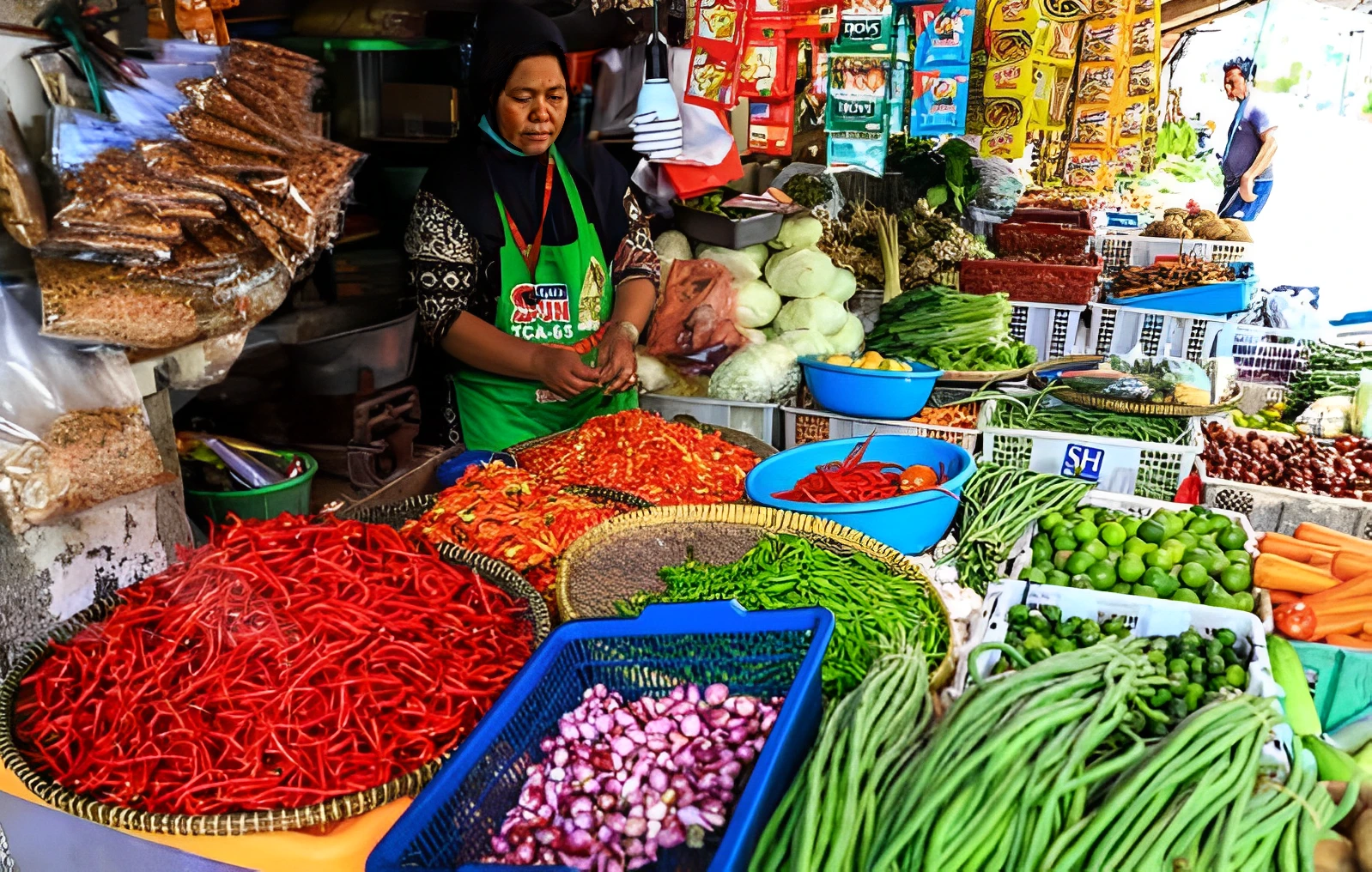 Pusat Belanja Pasar Rau Serang: Tempat Belanja dan Kuliner Favorit