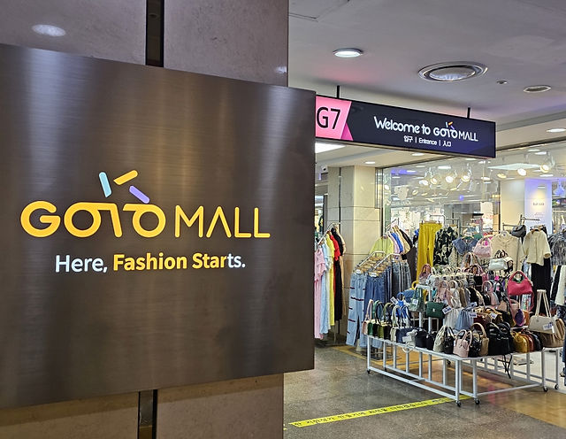 Pusat Belanja Goto Mall di Bawah Tanah Terminal Gangnam