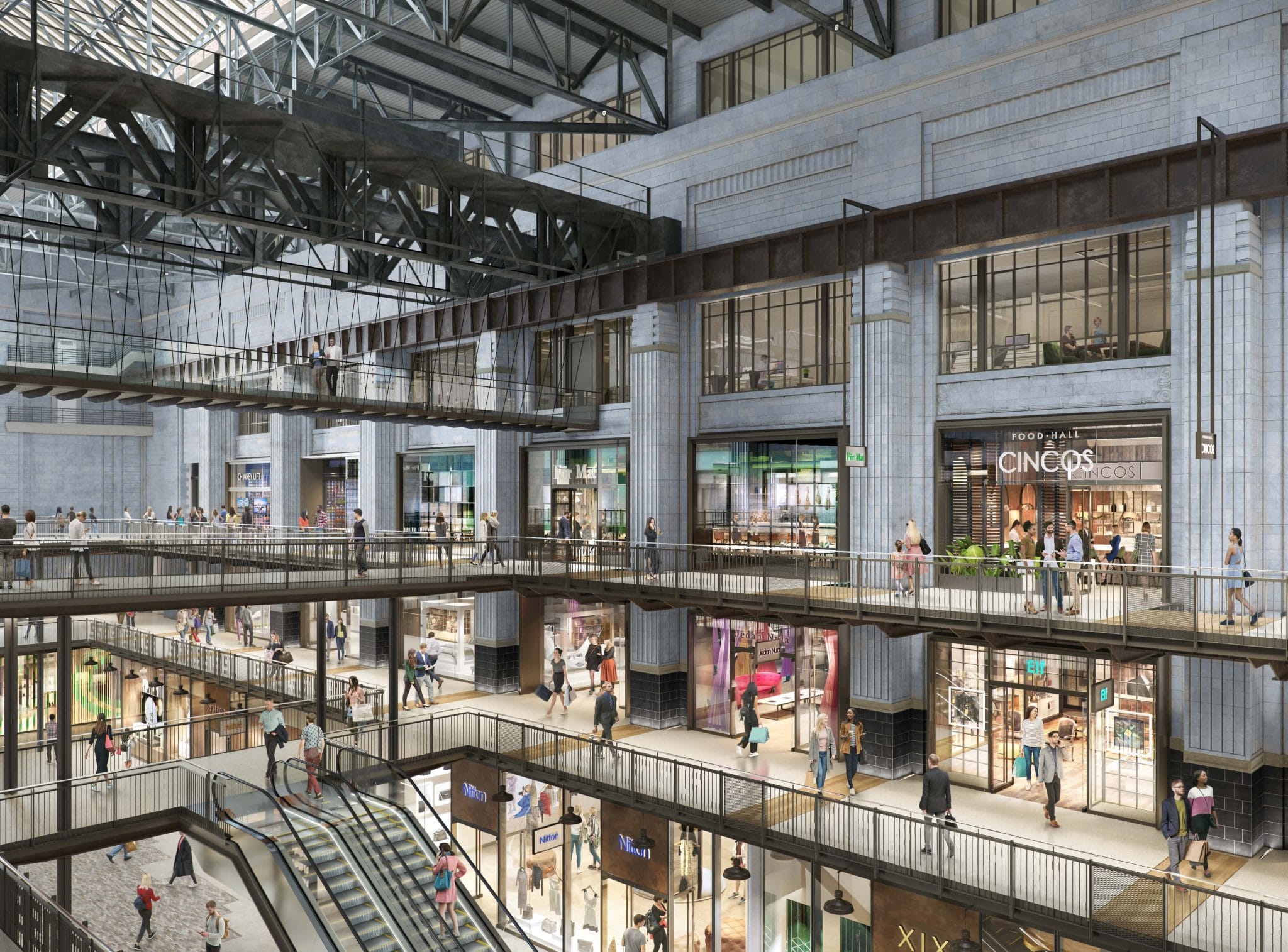 Pusat Belanja Battersea Power Station di London: Tempat Belanja dan Hiburan
