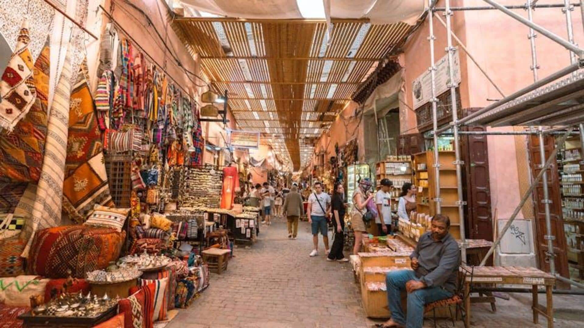 Pusat Belanja Souk Semmarine: Surga Belanja Tradisional di Marrakech